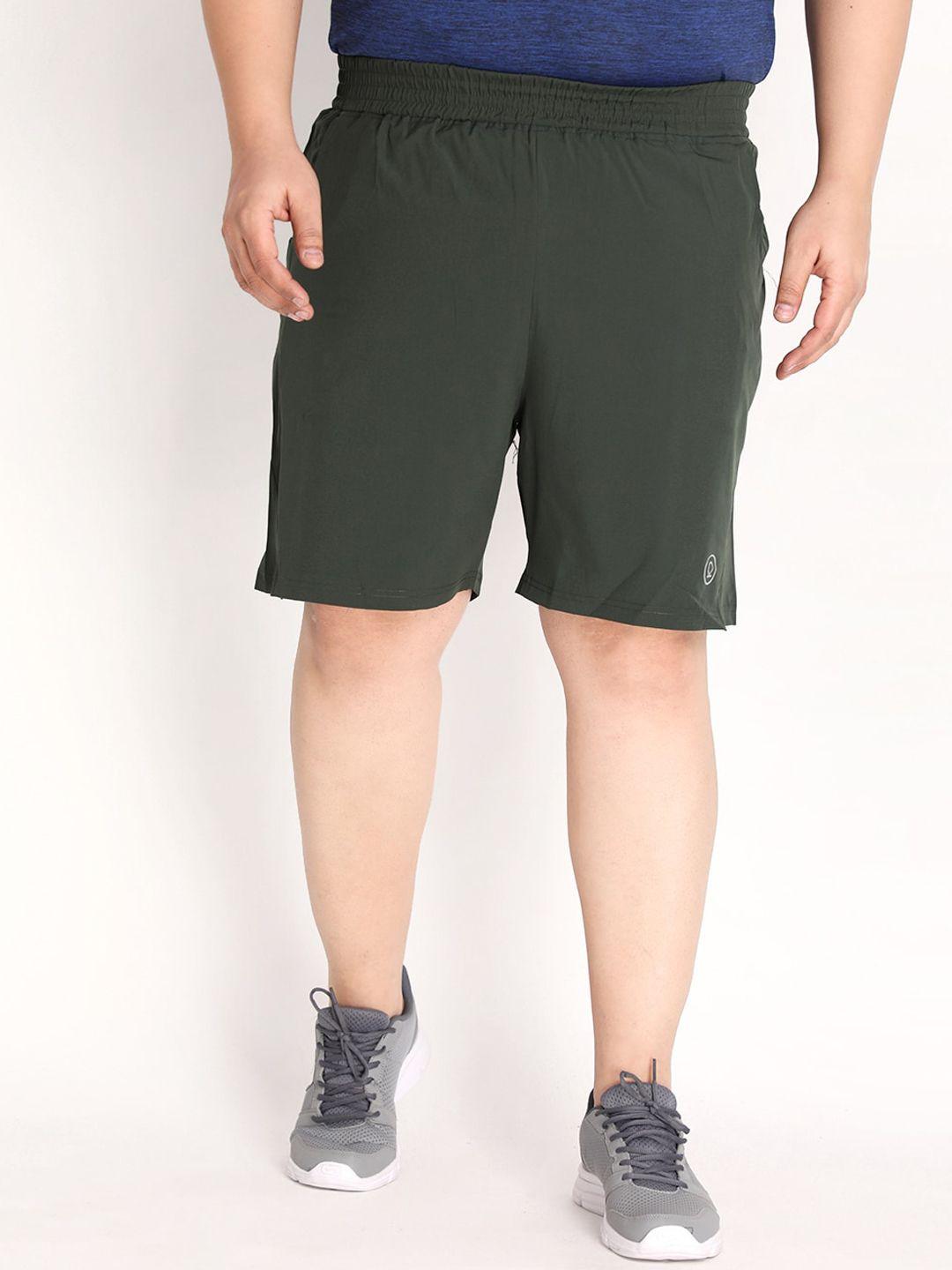 chkokko plus men green training or gym sports shorts