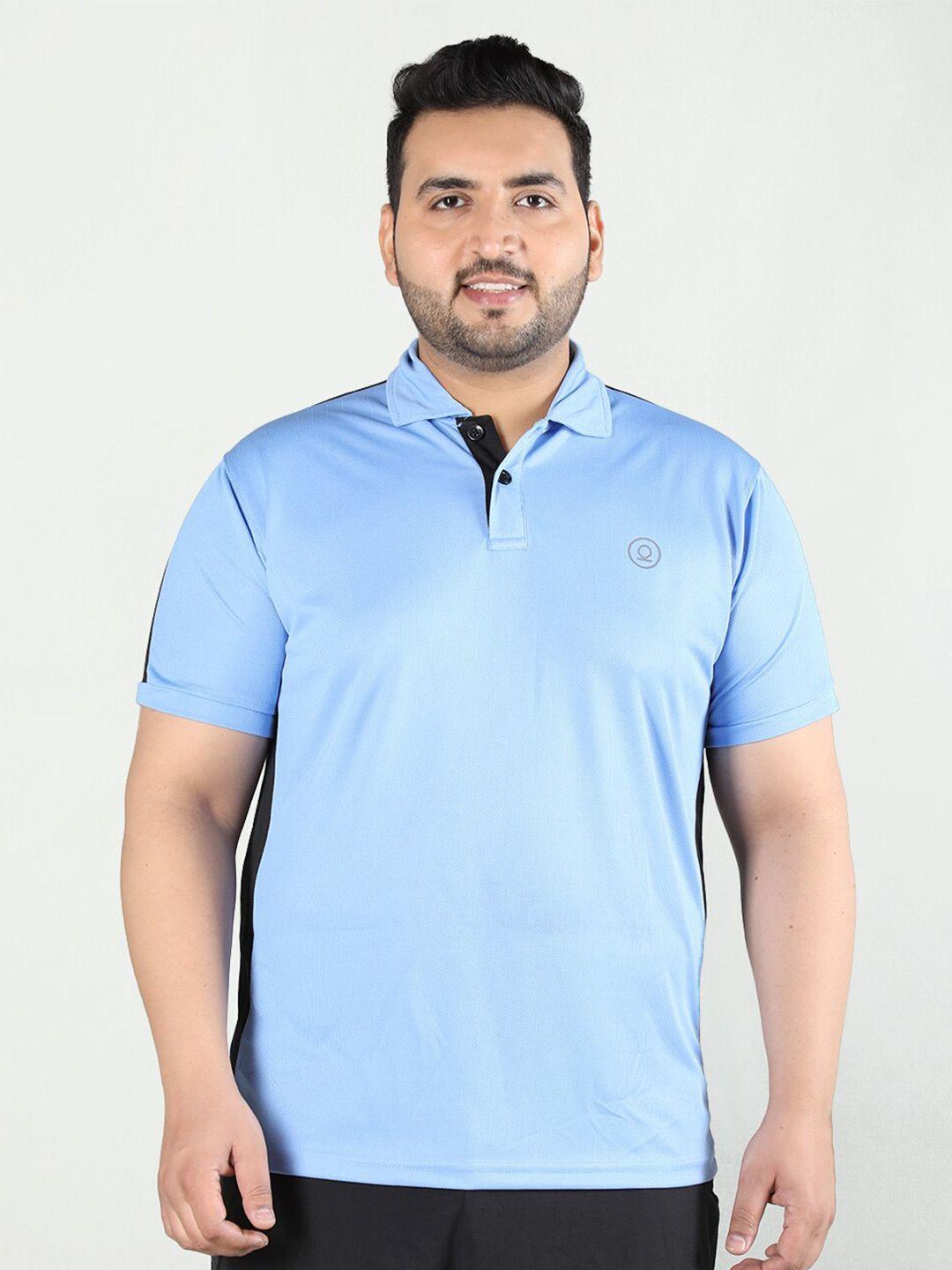 chkokko plus size polo collar cotton sports t-shirt