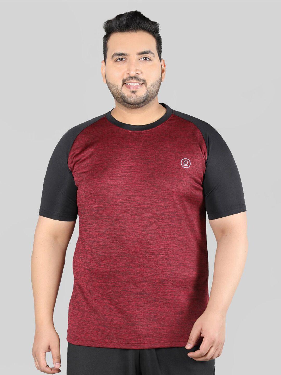 chkokko plus size round neck sports t-shirt