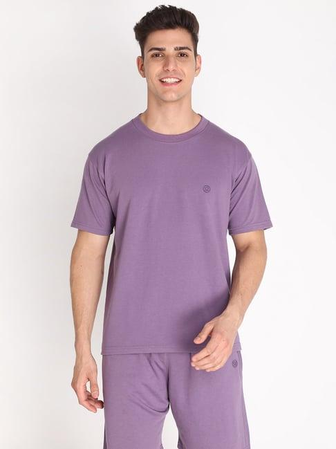 chkokko purple crew t-shirt