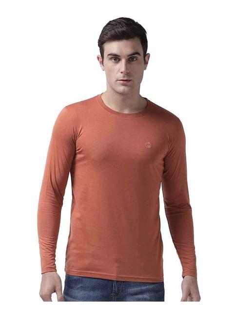 chkokko rust regular fit t-shirt