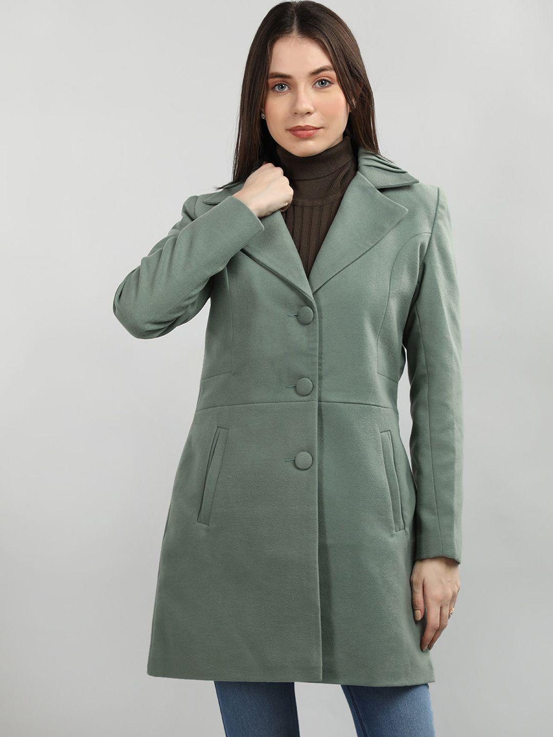 chkokko single-breasted overcoat