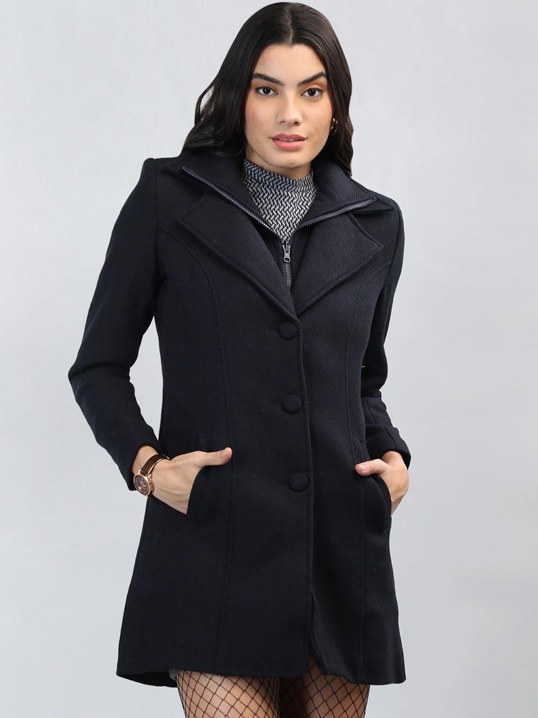 chkokko single-breasted overcoat