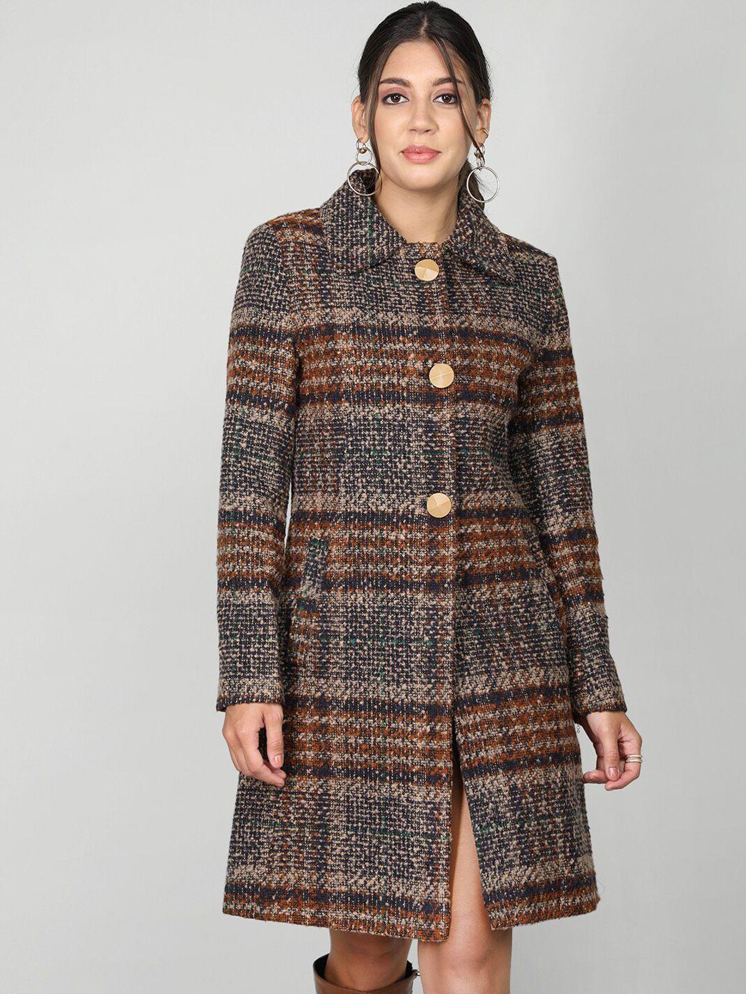 chkokko single-breasted wool overcoat