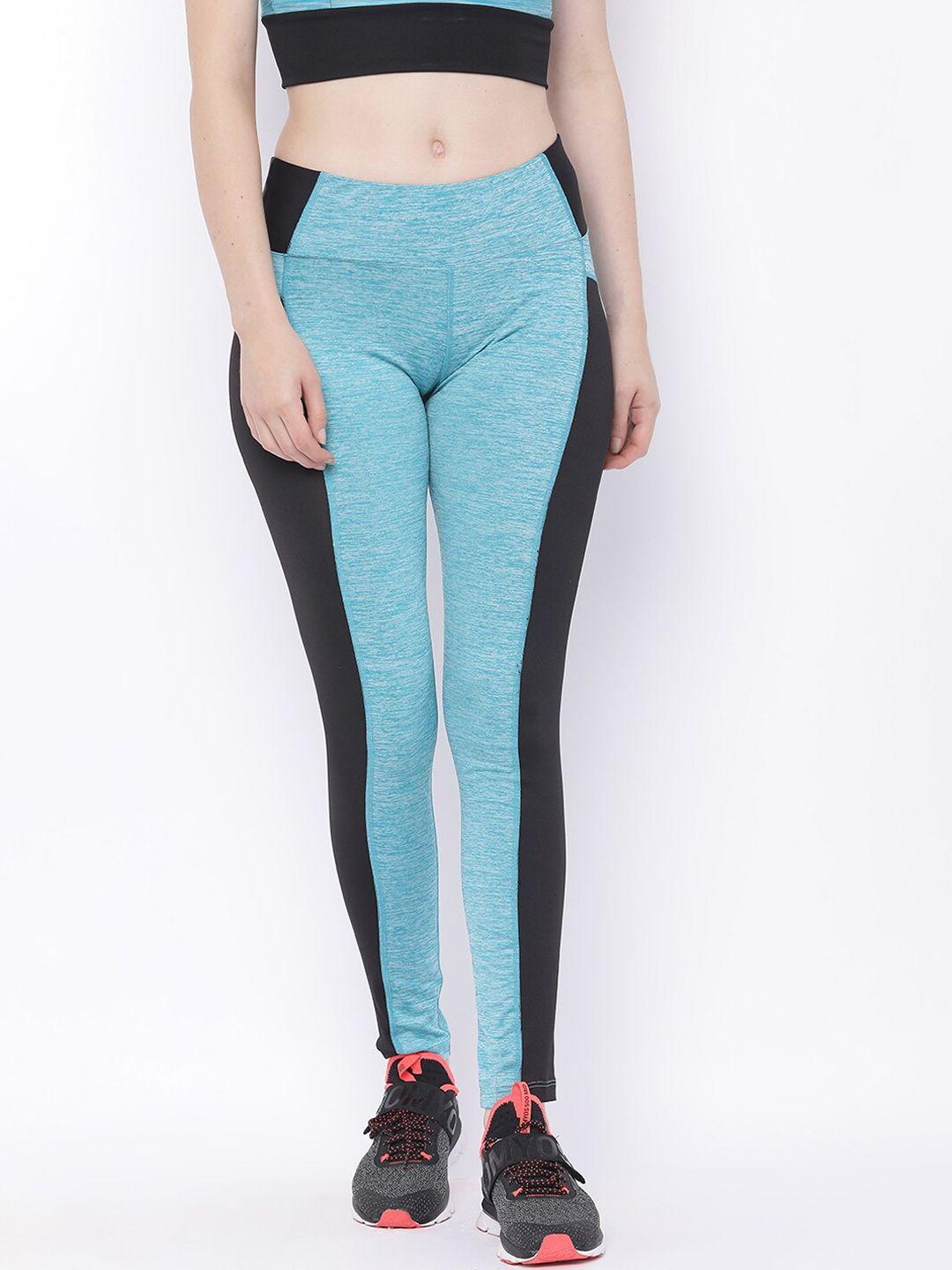 chkokko women colourblocked skinny-fit tights