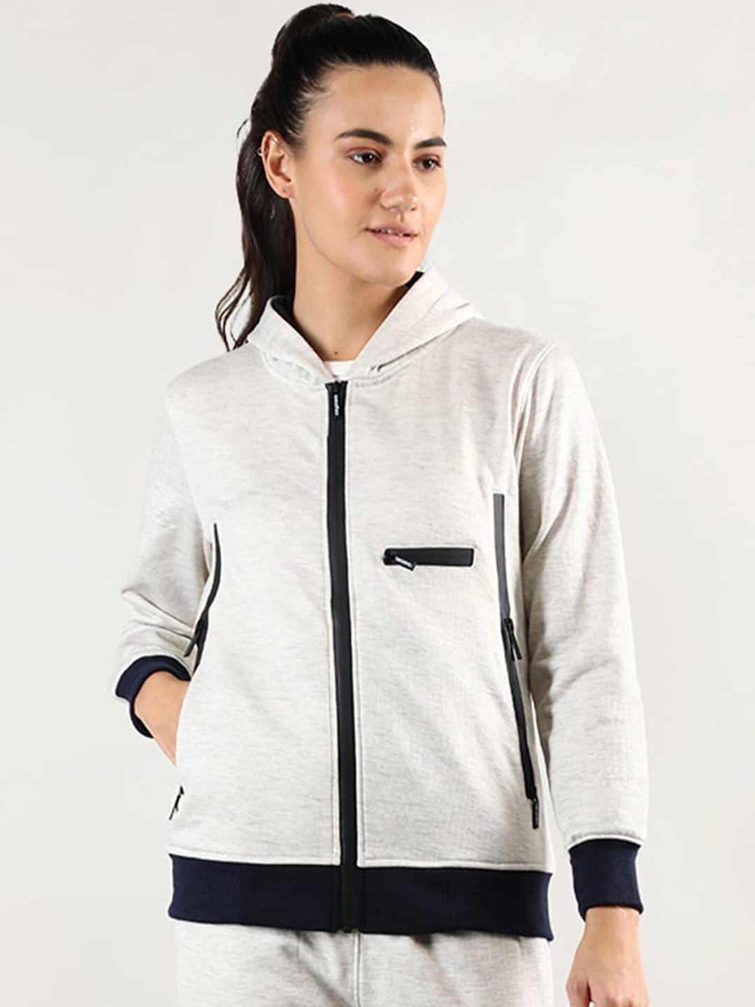 chkokko women hooded fleece outdoor sporty jacket