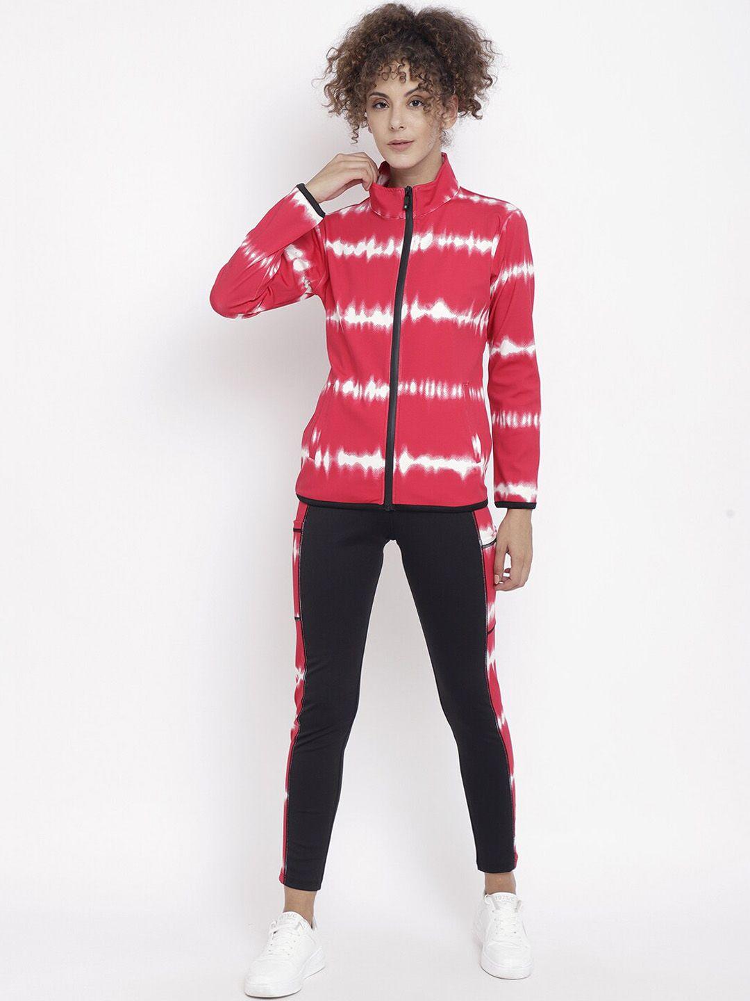 chkokko women red & black track suit