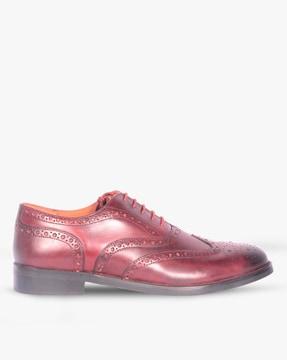 chloe wingtip oxfords with broguing