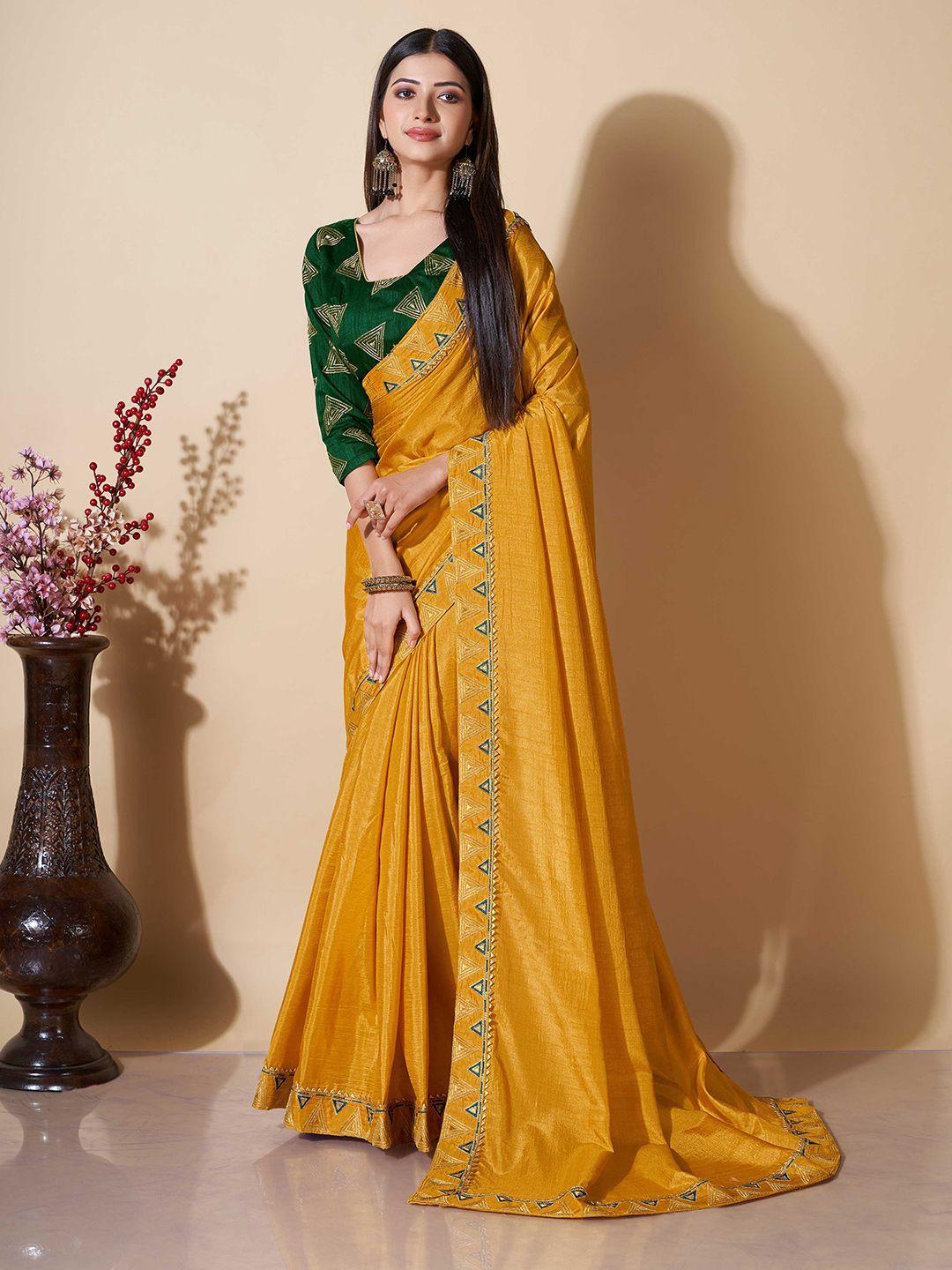 choiceit embroidered silk cotton kasavu saree