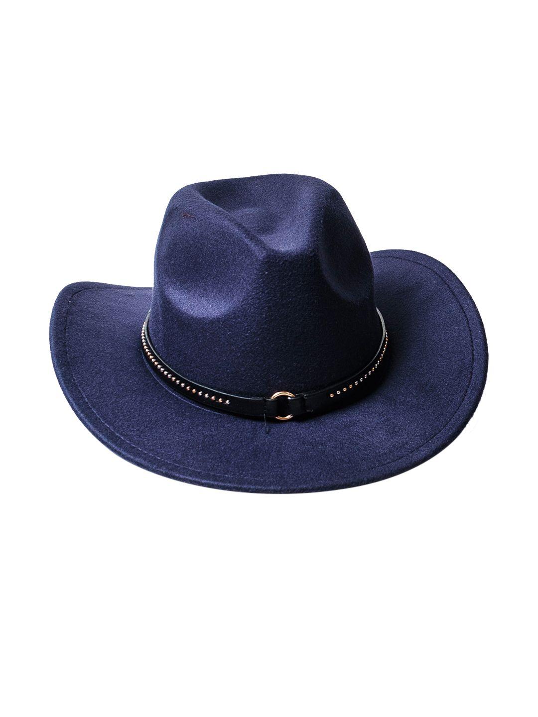 chokore men cowboy fedora hat with belt band