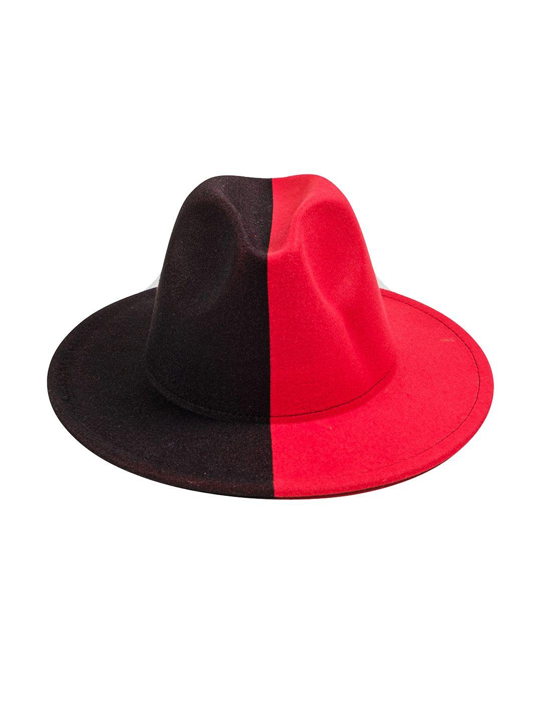 chokore men colourblocked fedora hat