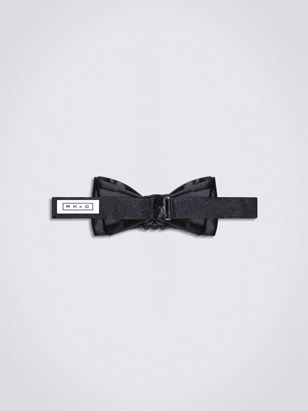 chokore men navy blue bow tie