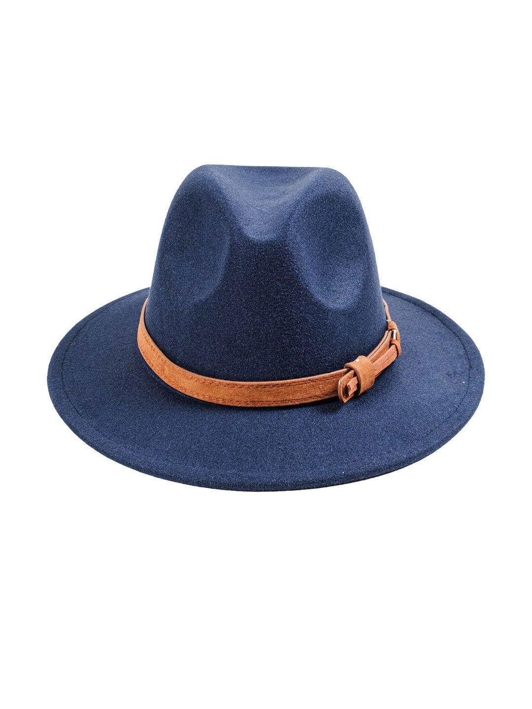 chokore men vegan leather fedora hat