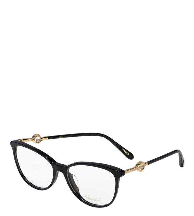 chopard black cat eye frames for women