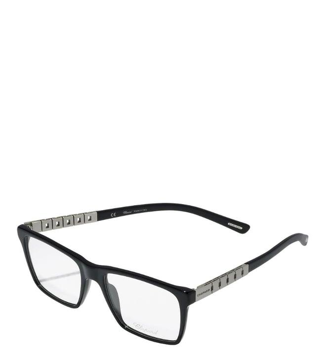 chopard black square eye frames for men