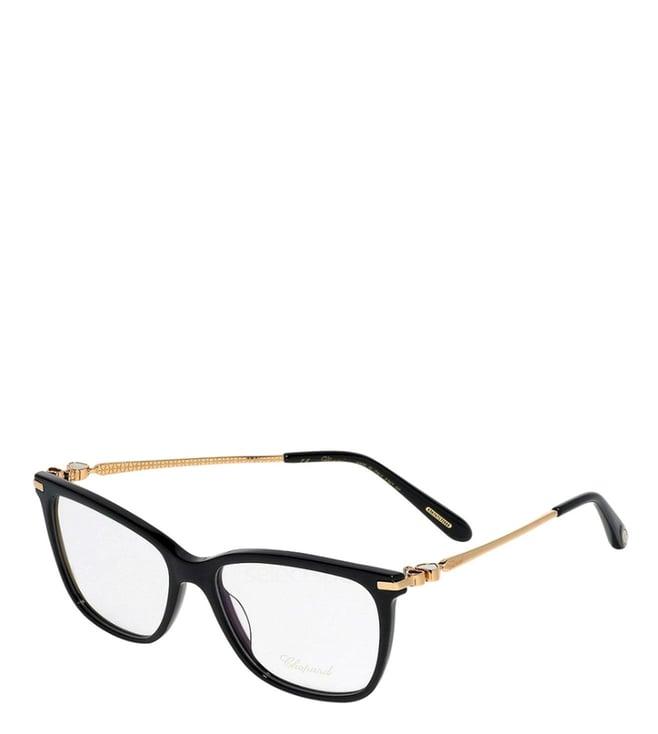 chopard black square eye frames for women