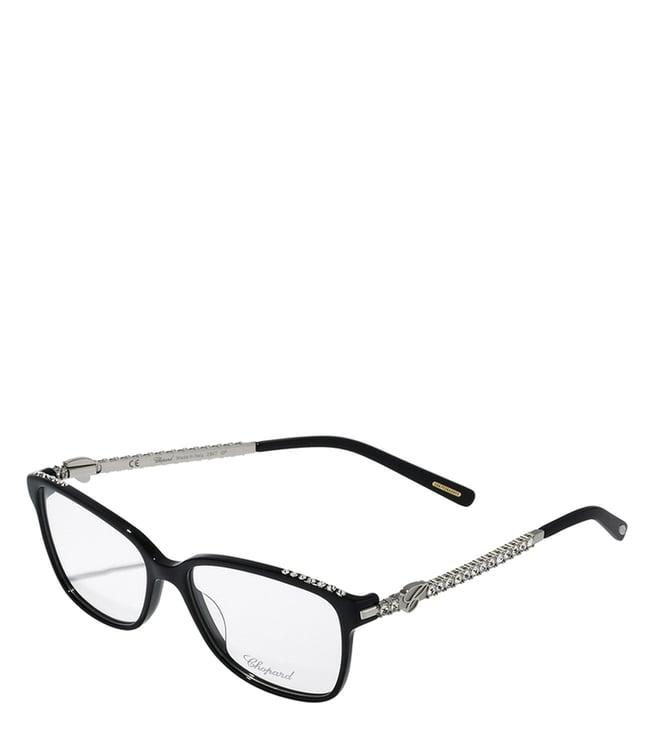 chopard black square eye frames for women