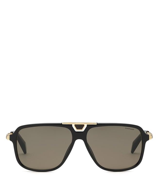 chopard sch34059700psg grey polarized aviator sunglasses for men