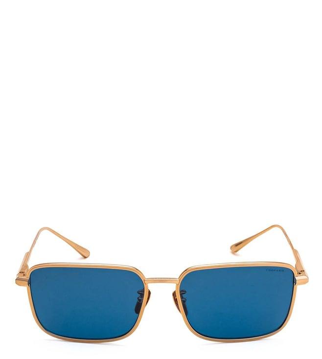 chopard schf84m598fzpsg blue uv protected rectangular sunglasses for men