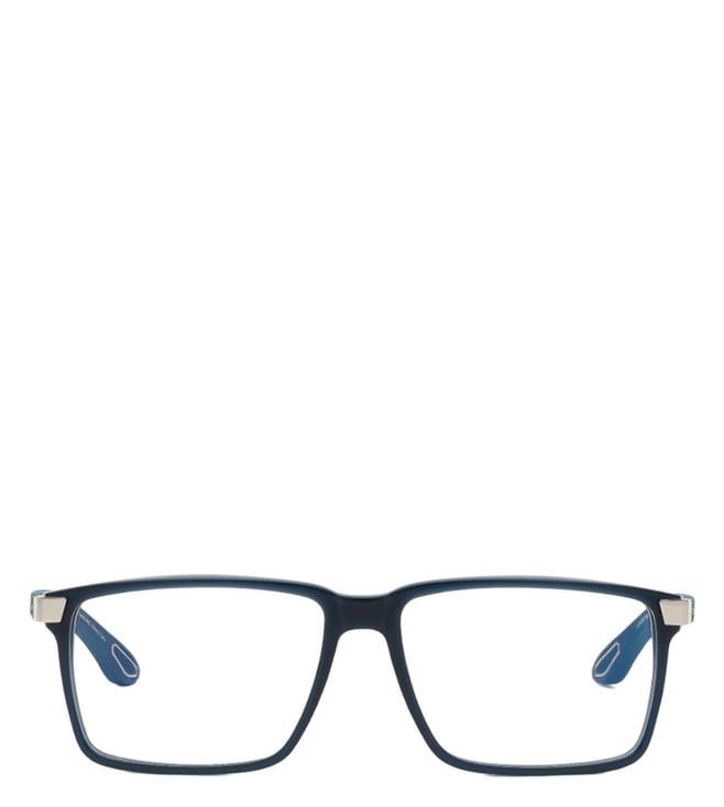 chopard vch358595gpfr blue rectangular eye frames for men