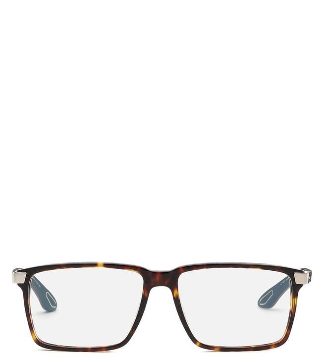 chopard vch358v59909fr havana rectangular eyewear frames for men