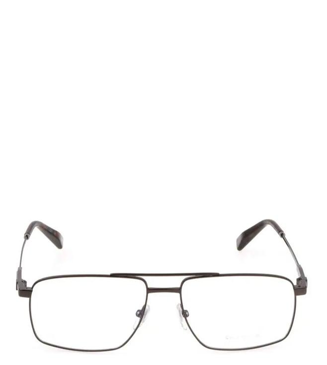 chopard vchf5657568fr grey rectangular eyewear frames for men