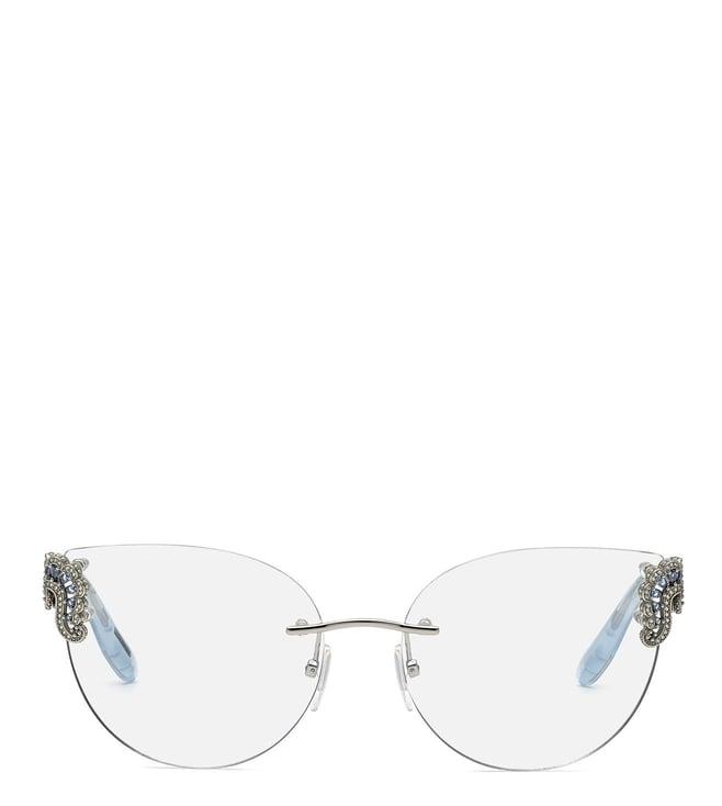 chopard vchg03s57579fr silver cat eye eyewear frames for women