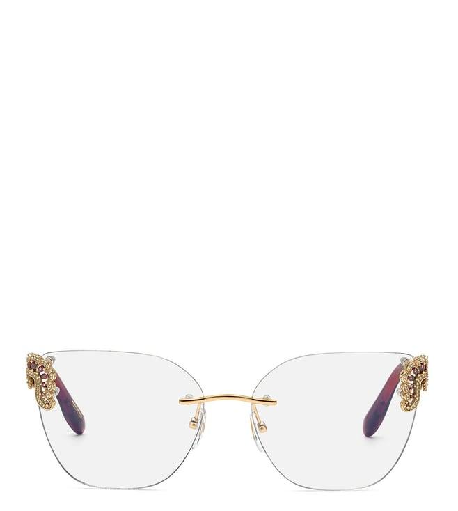 chopard vchg04s56300yfr gold cat eye eyewear frames for women