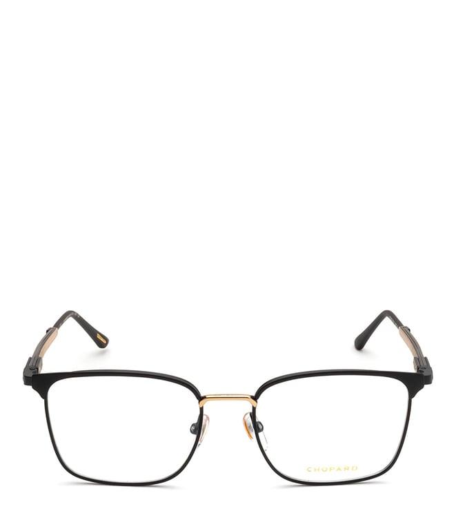 chopard vchg0652305fr black square eyewear frames for men