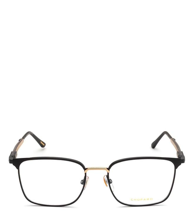 chopard vchg0655305fr black square eyewear frames for men