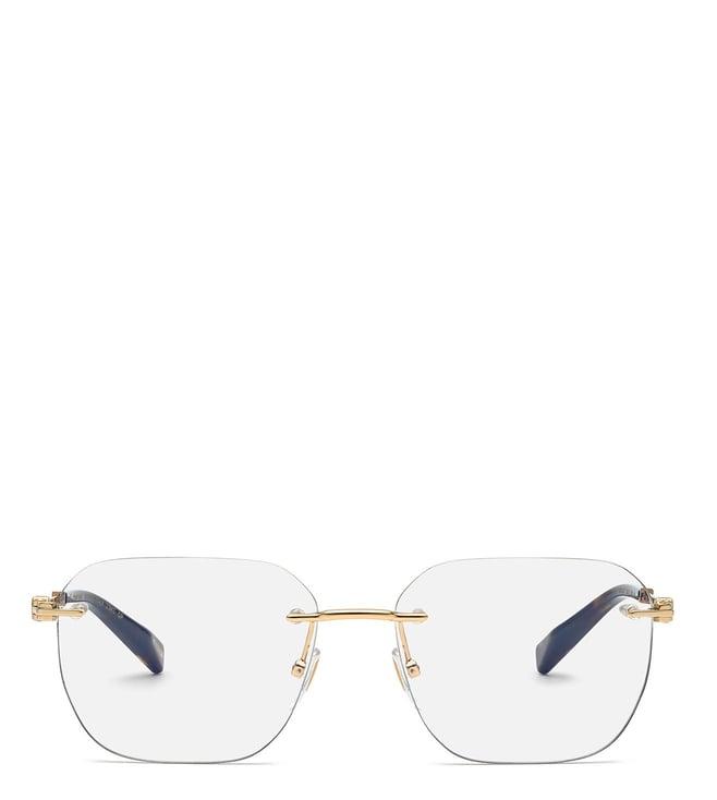 chopard vchg4056300fr gold square eyewear frames for men