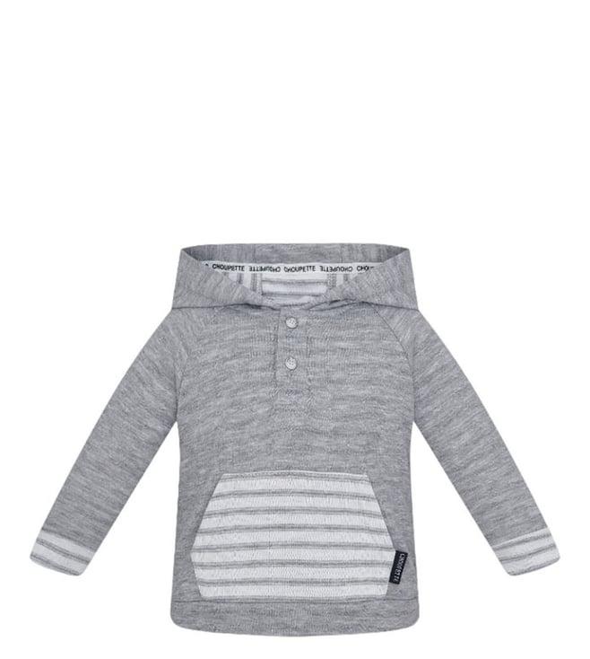 choupette kids grey crush regular fit hoodie