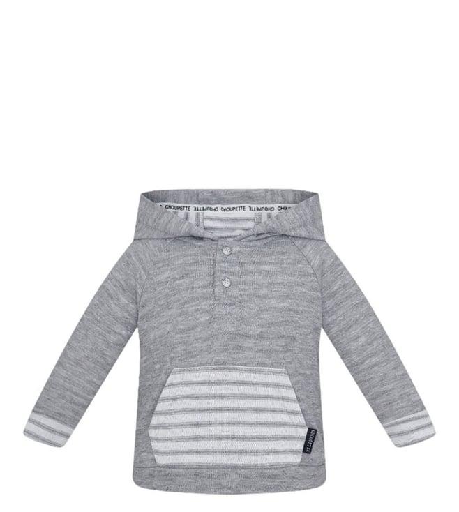 choupette kids grey crush regular fit hoodie