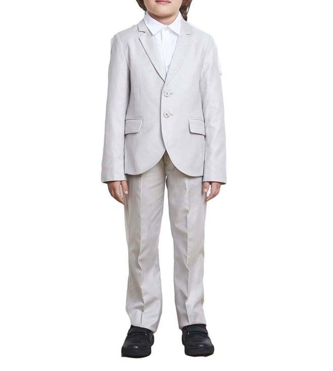 choupette kids light beige. regular fit suit set