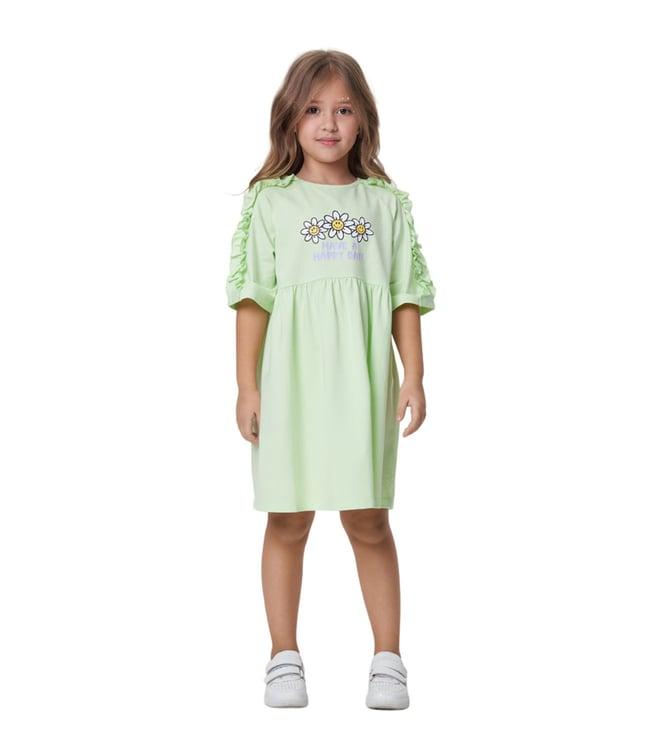 choupette kids mint limited collection printed relaxed fit dress