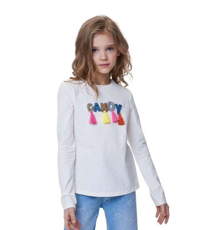 choupette kids off white indie regular fit t-shirt