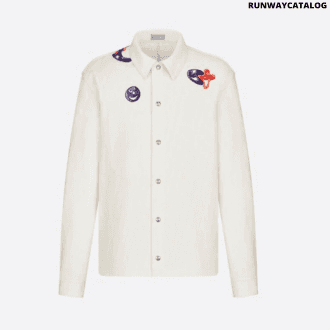 christian dior and kenny scharf overshirt