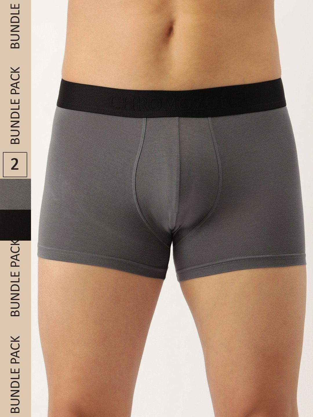 chromozome men pack of 2 premium trunks 8902733628631-multi 5