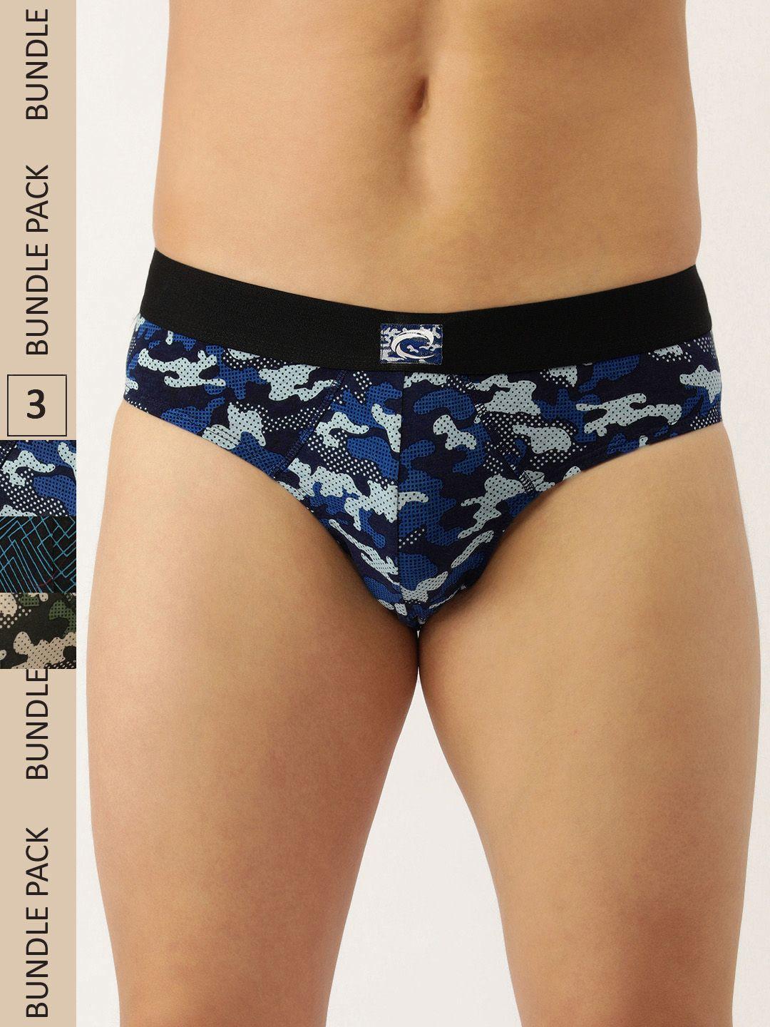 chromozome men pack of 3 premium printed briefs 8902733621854