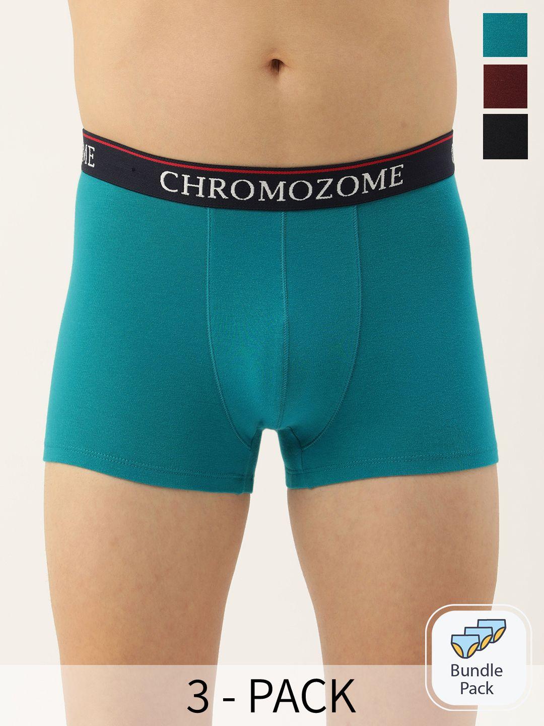 chromozome men pack of 3 trunks 8902733650649-multi 2