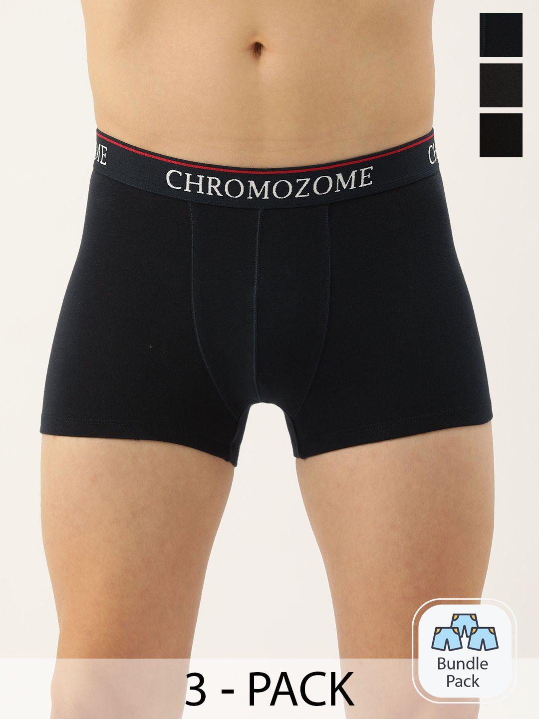 chromozome men pack of 3 trunks 8902733650687-multi 3