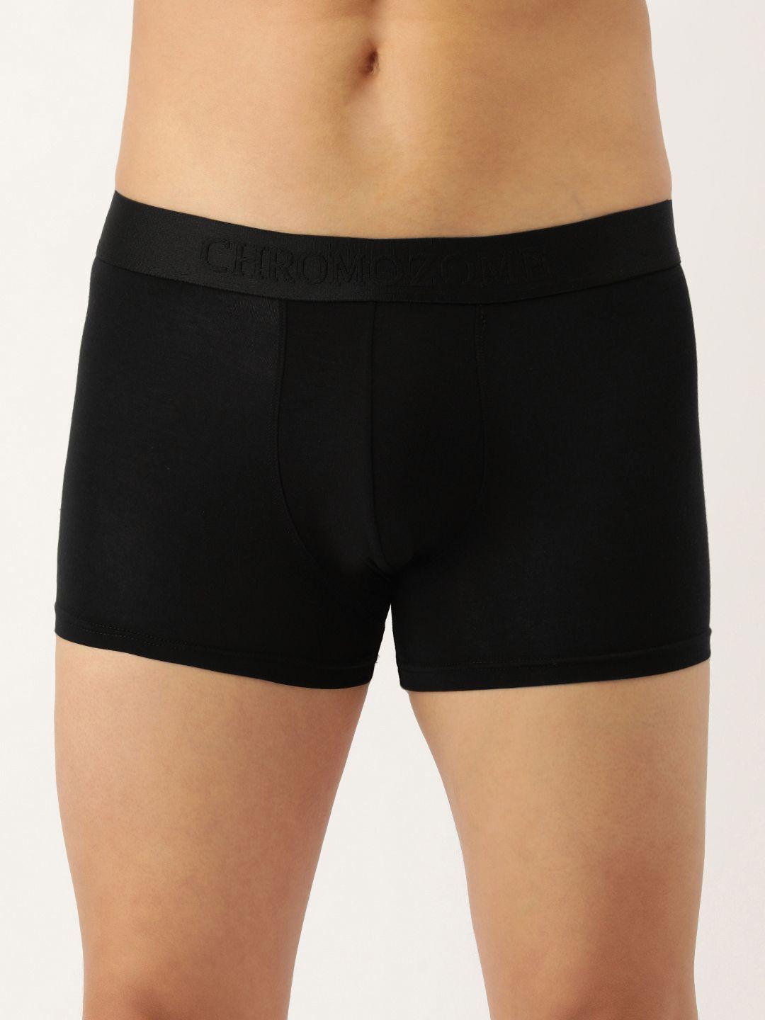 chromozome men solid trunks 8902733628310-black