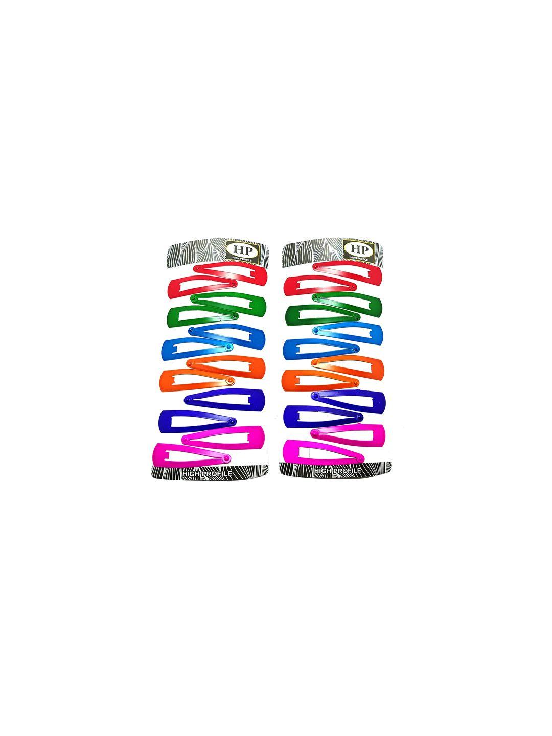 chronex set of 36 metal multicolor tic tac hair clips