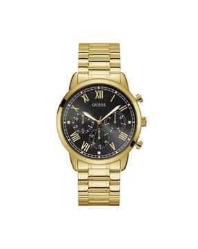 chronograph watch with metallic strap-u1309g2m
