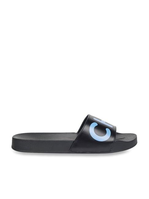 chupps men's black casual sandals