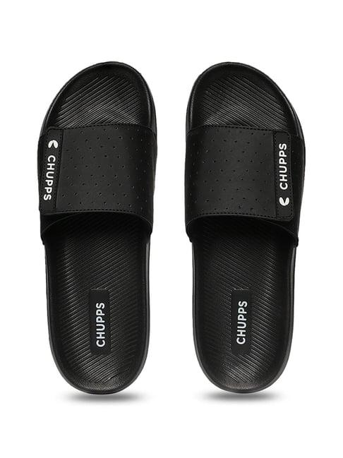 chupps men's classic airsoft black slides