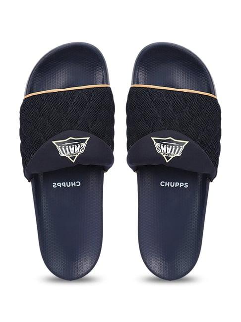 chupps men's gujarat titans navy slides