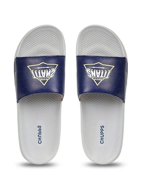 chupps men's gujarat titans navy slides