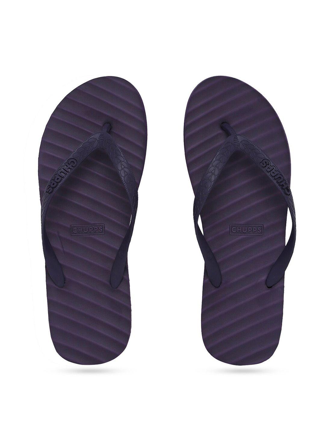 chupps men rubber thong flip-flops