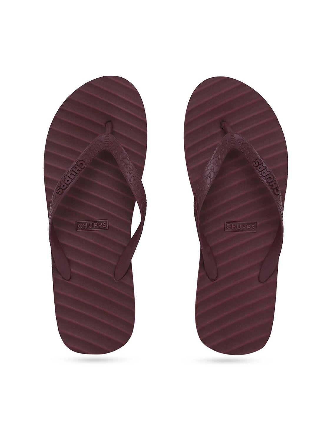 chupps men rubber thong flip-flops